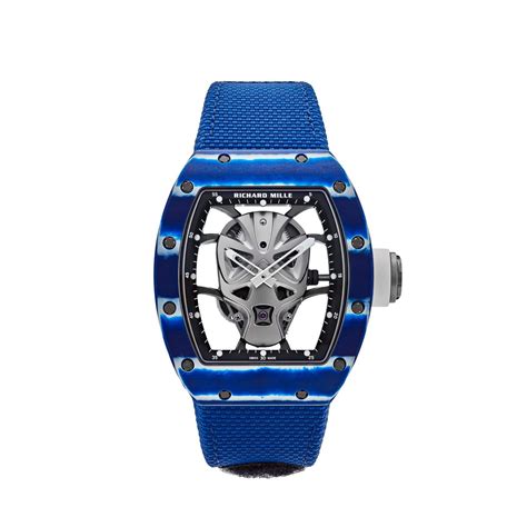 richard mille blue mask|richard mille skeleton price.